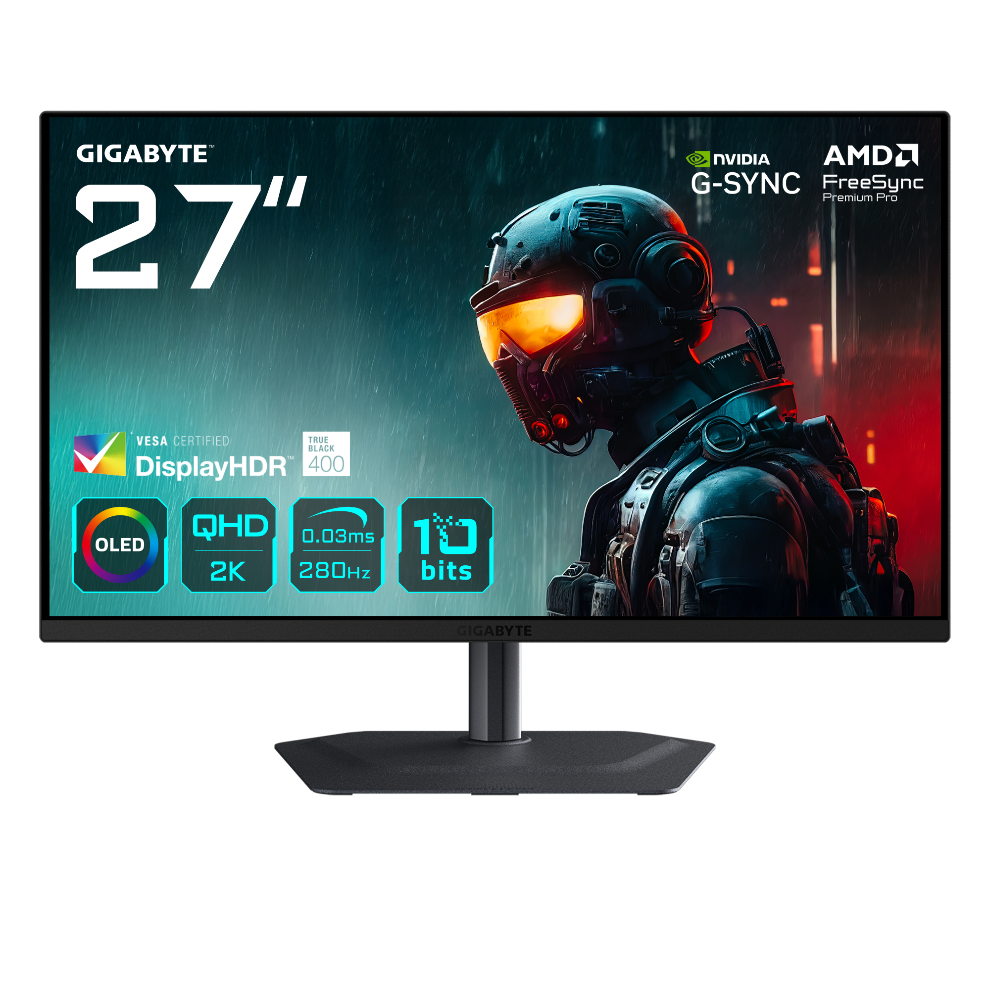GIGABYTE 27 QD-OLED MONITOR SPK MO27Q2A