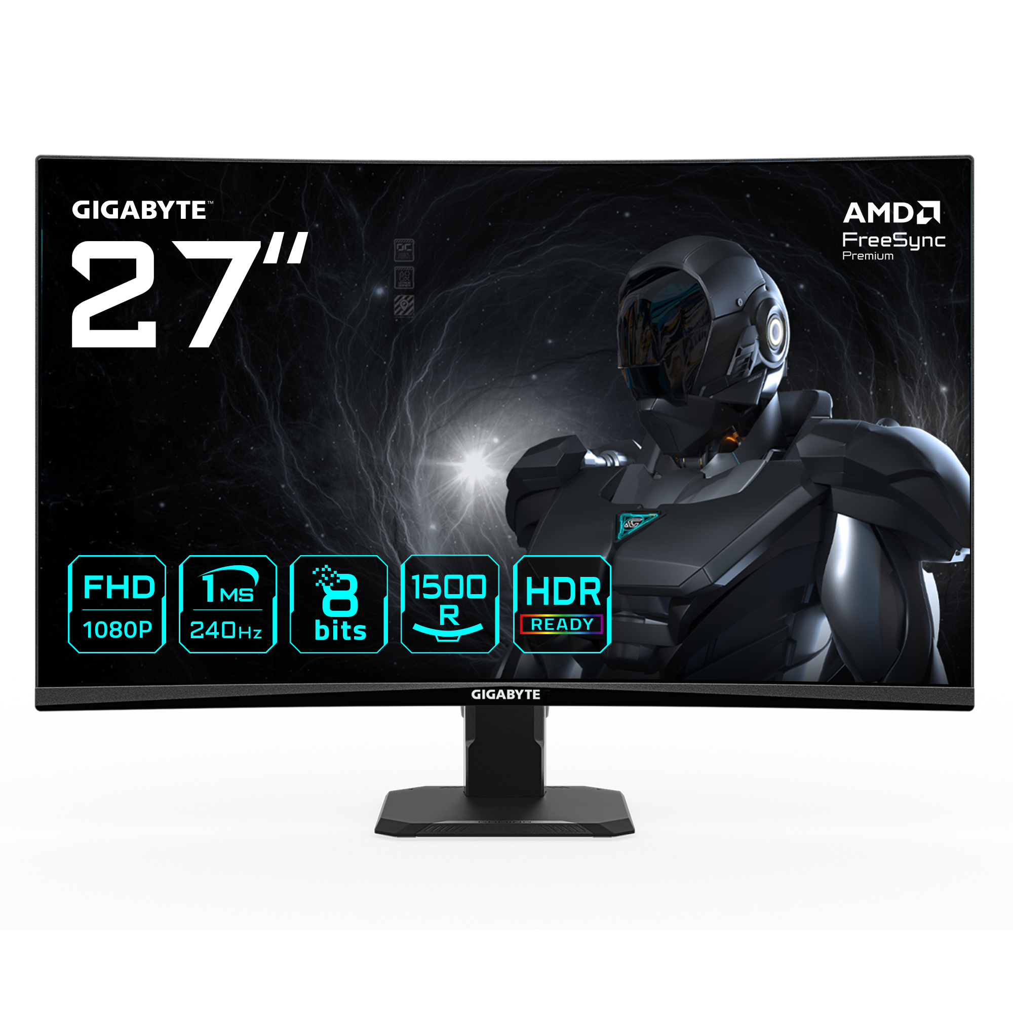 GIGABYTE 27 VA MONITOR CURVED GS27FC2