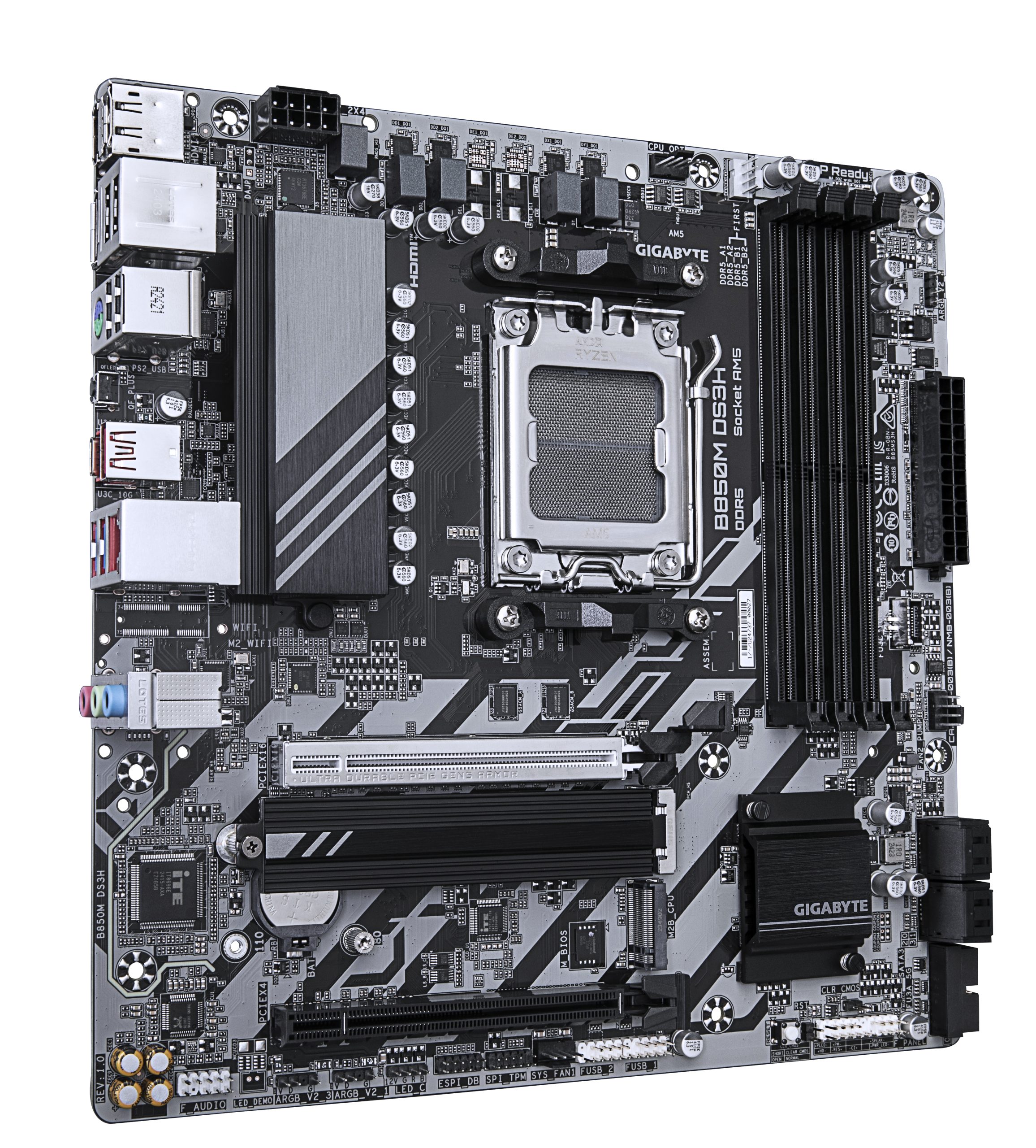 GIGABYTE AM5 B850M DS3H - Image 3