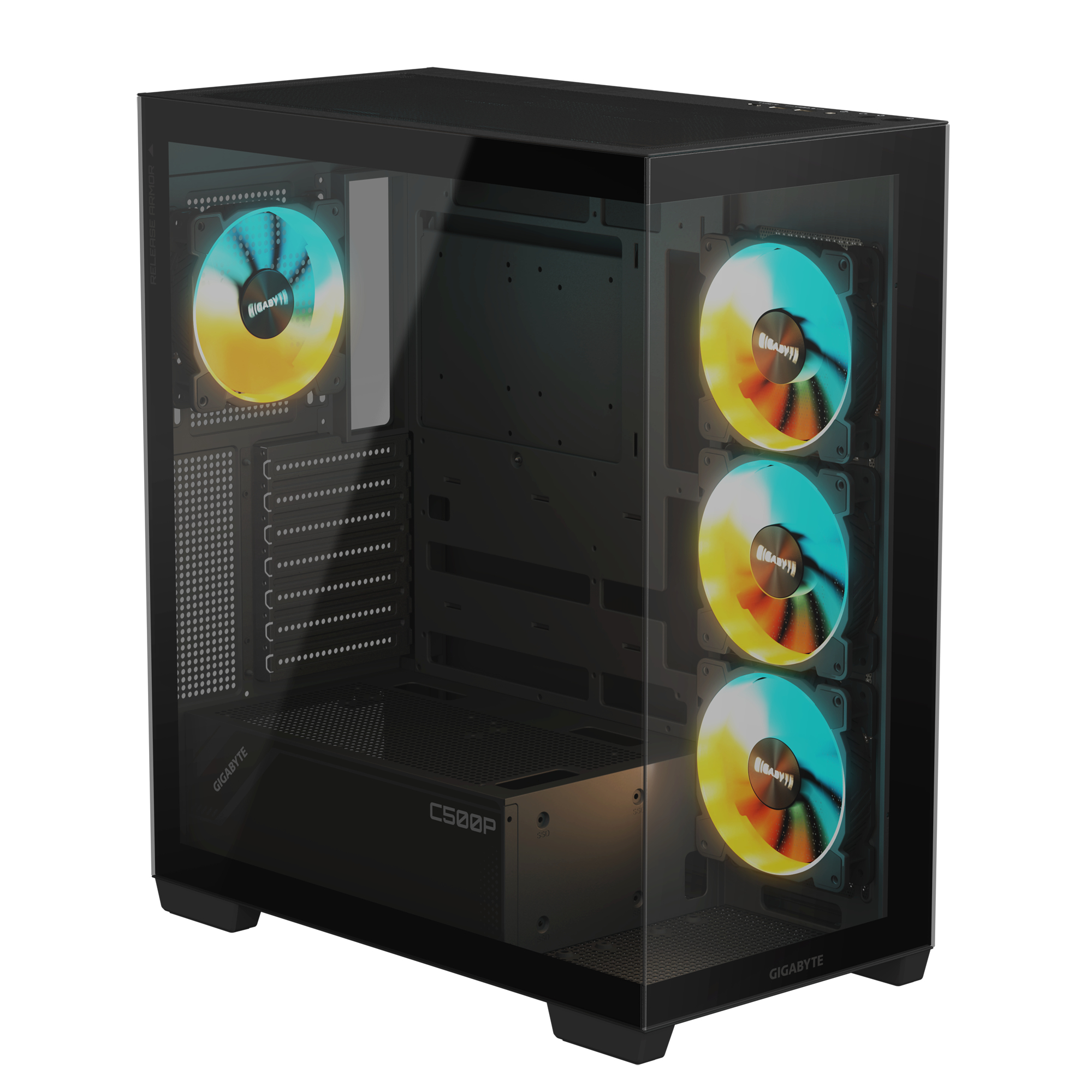 GIGABYTE C500 PANORAMIC STEALTH BLACK - Image 5