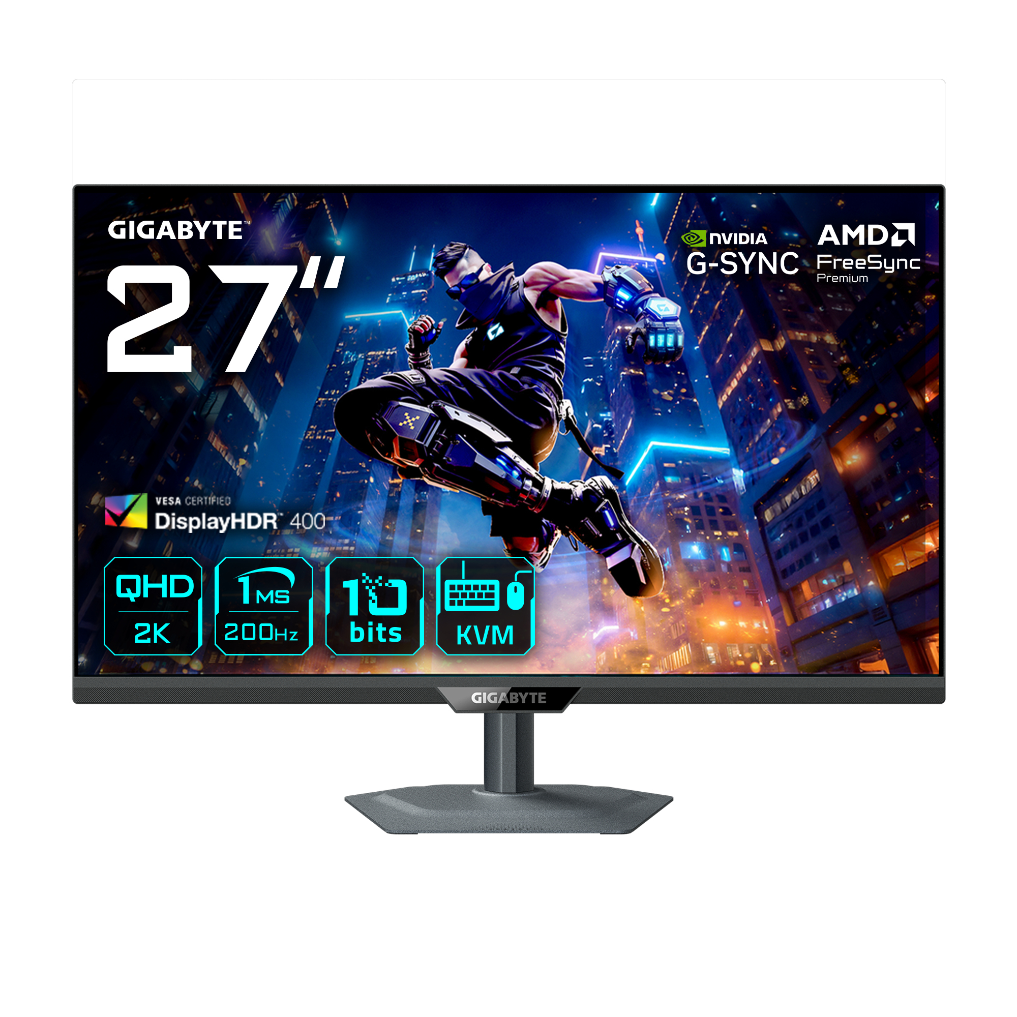 GIGABYTE 27 IPS MONITOR M27Q2 QD EK - Image 6