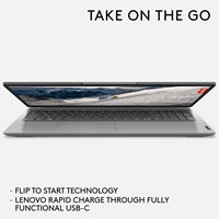 Lenovo IdeaPad 1 Laptop, 15.6 Inch Full HD Screen, AMD Ryzen 5 7520U, 16GB DDR5 RAM, 512GB SSD, Windows 11 Home S - Image 5