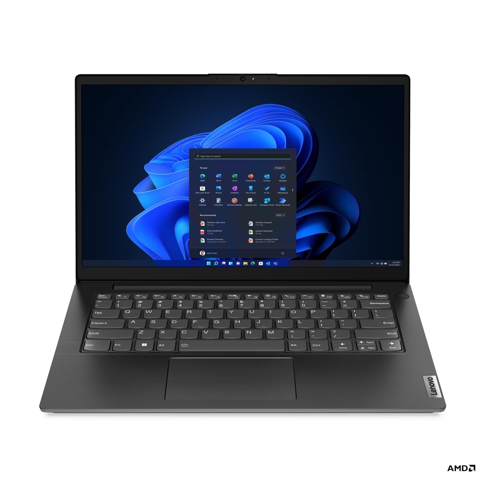 Lenovo V14 G4 83FG001AUK Laptop, 14 Inch Full HD 1080p Screen, AMD Ryzen 5 5500U, 8GB RAM, 512GB SSD, AMD Radeon Graphics, Windows 11 Home - Image 3