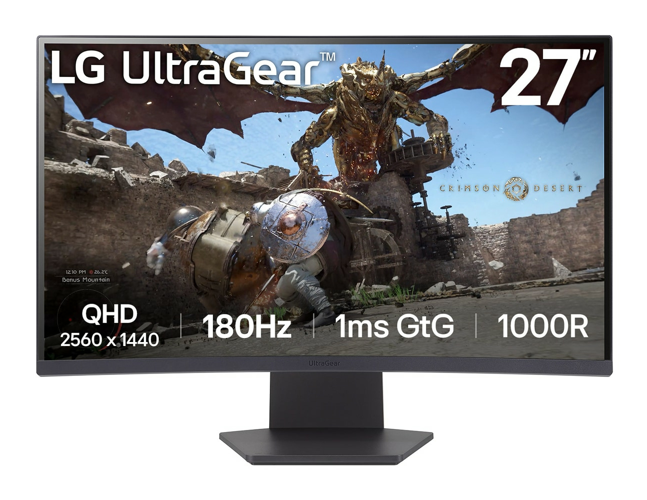 LG 27 VA MONITOR CURVED 27GS60QC-B