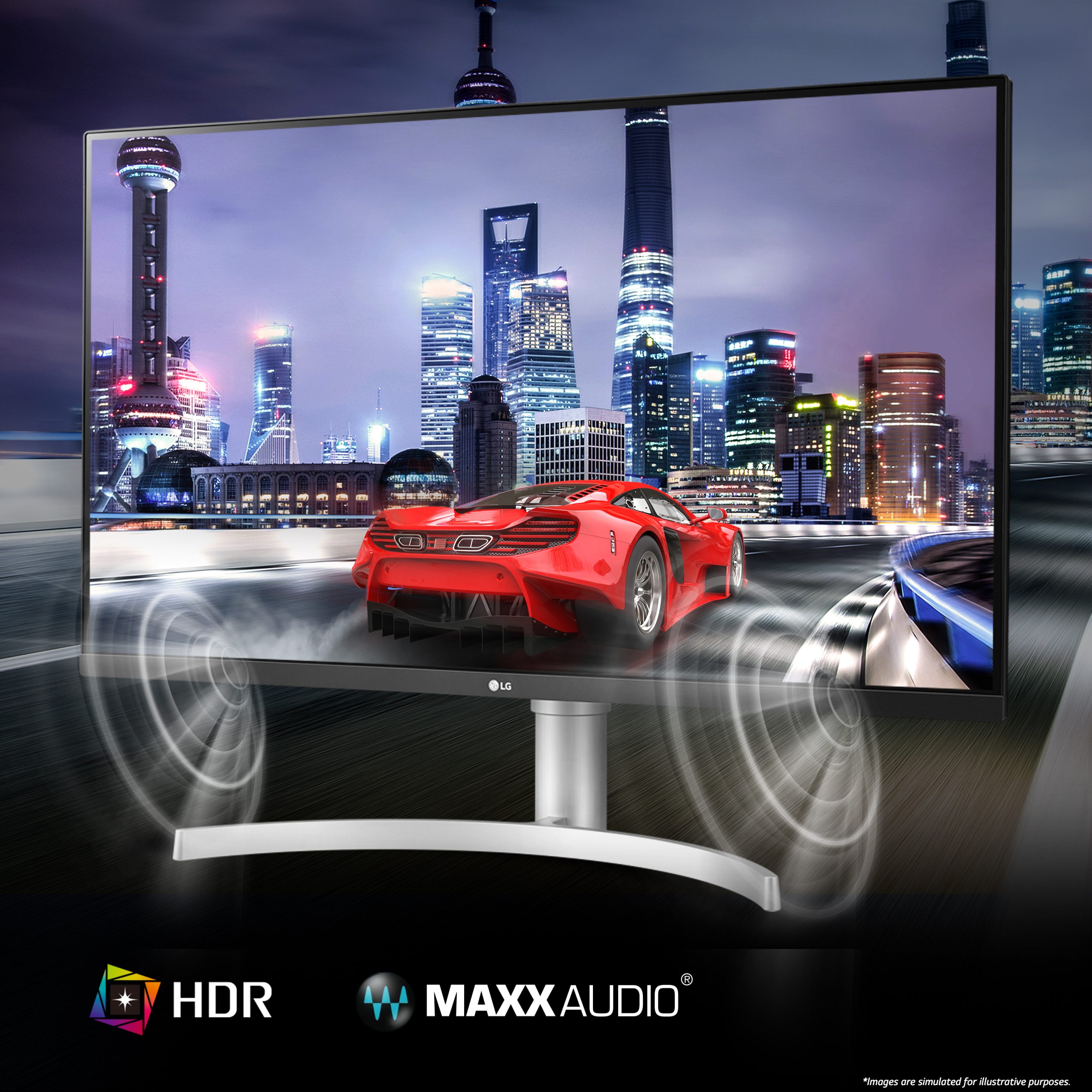 LG 31.5 IPS MONITOR SPK 32UN650K-W - Image 4