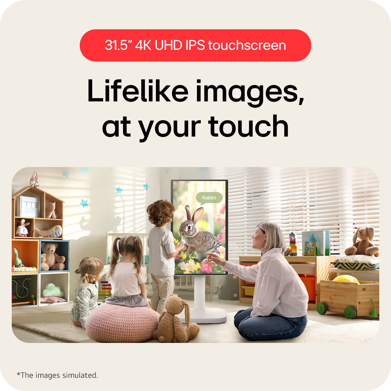 LG 31.5 IPS MONITOR SPK SMART 32U889SA-W - Image 4