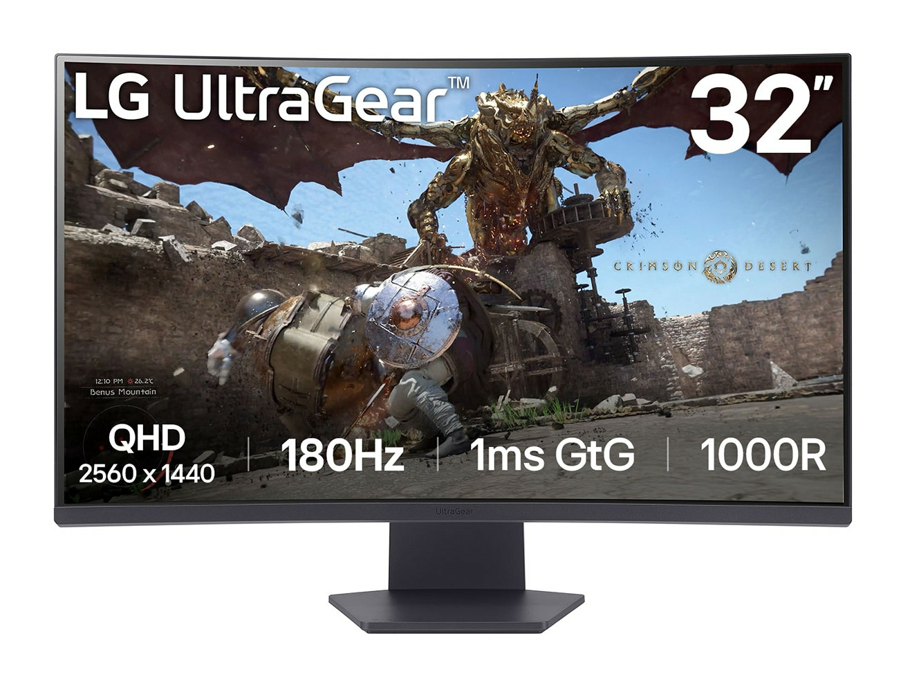 LG 31.5 VA MONITOR CURVED 32GS60QC-B