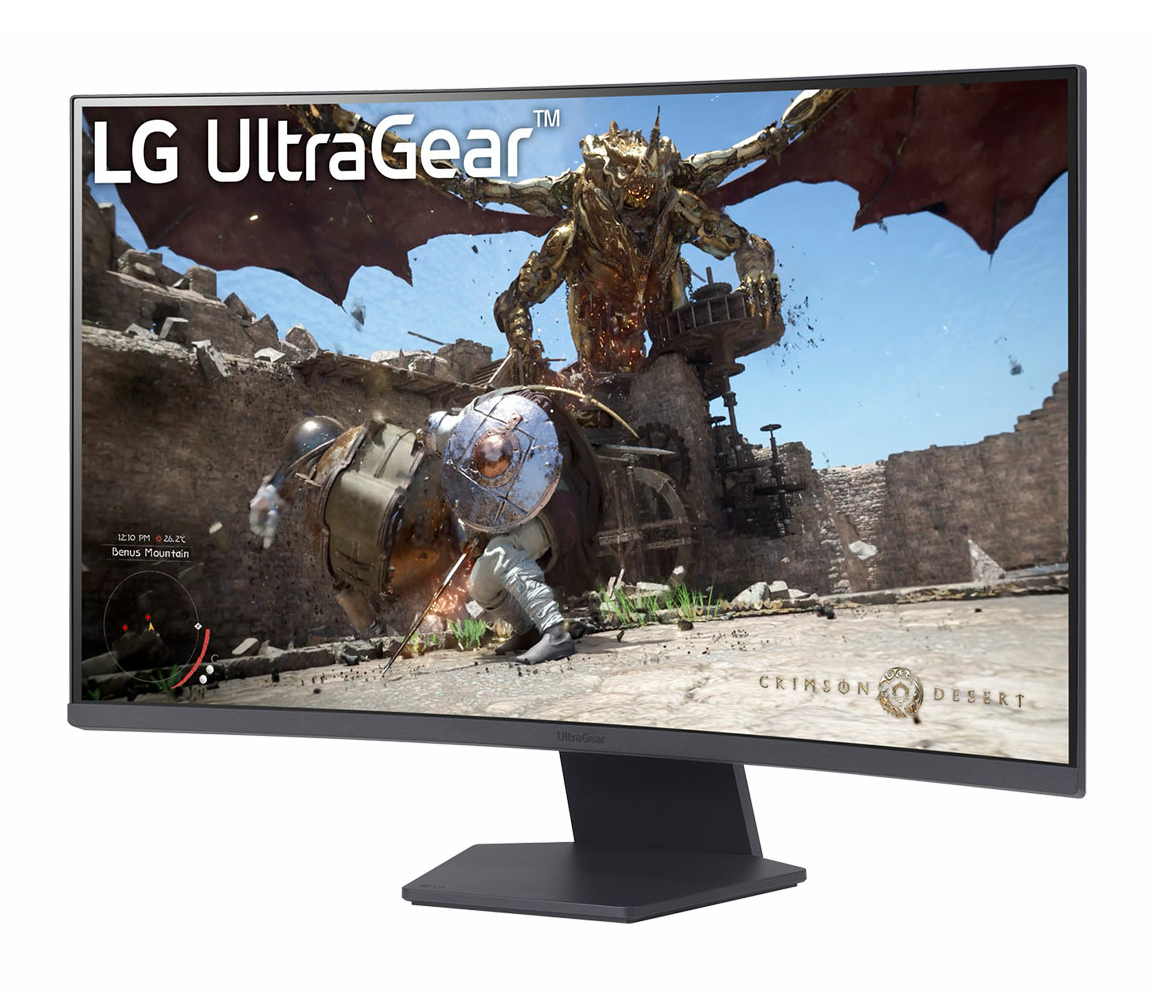 LG 31.5 VA MONITOR CURVED 32GS60QC-B - Image 2