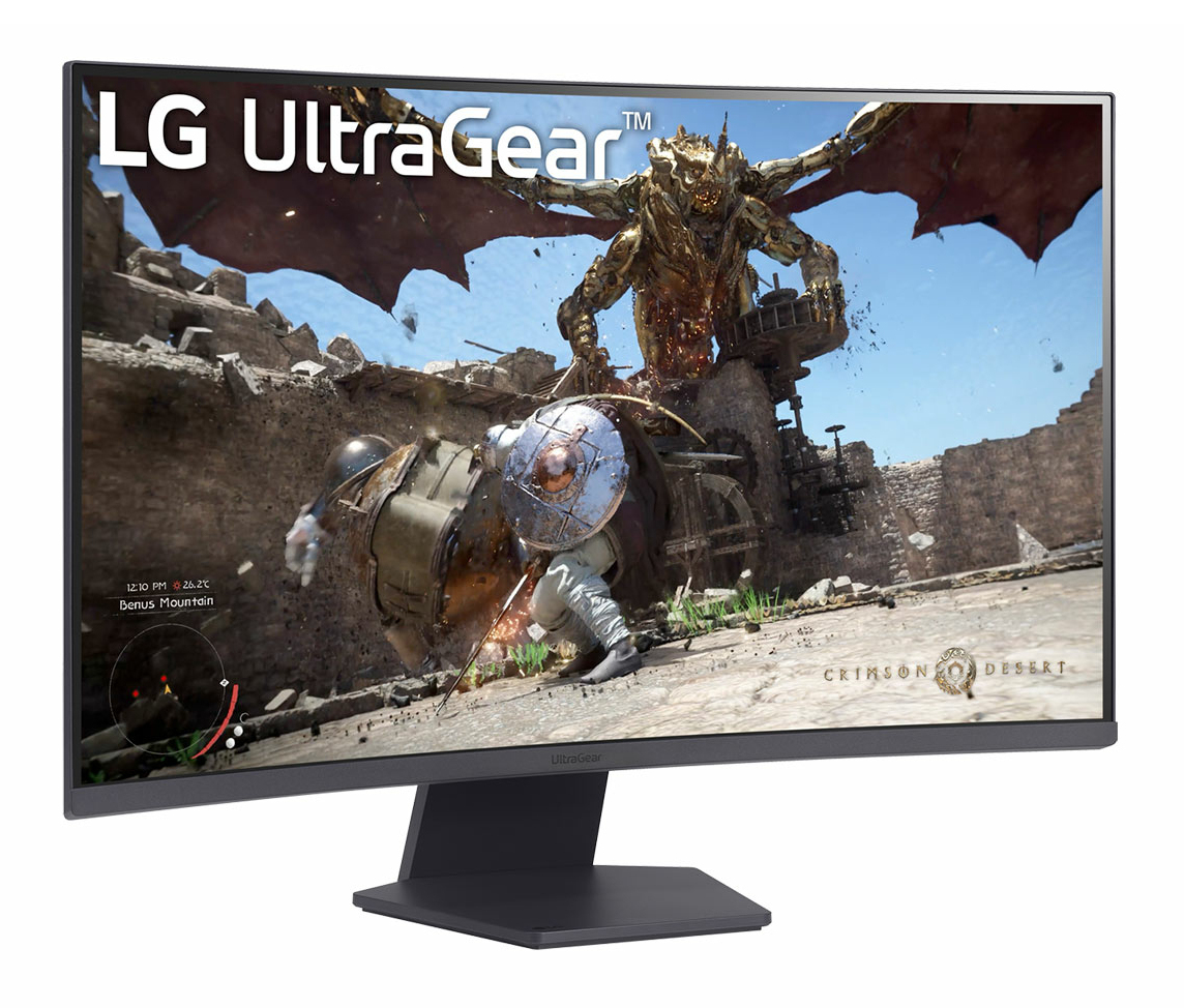 LG 31.5 VA MONITOR CURVED 32GS60QC-B - Image 3