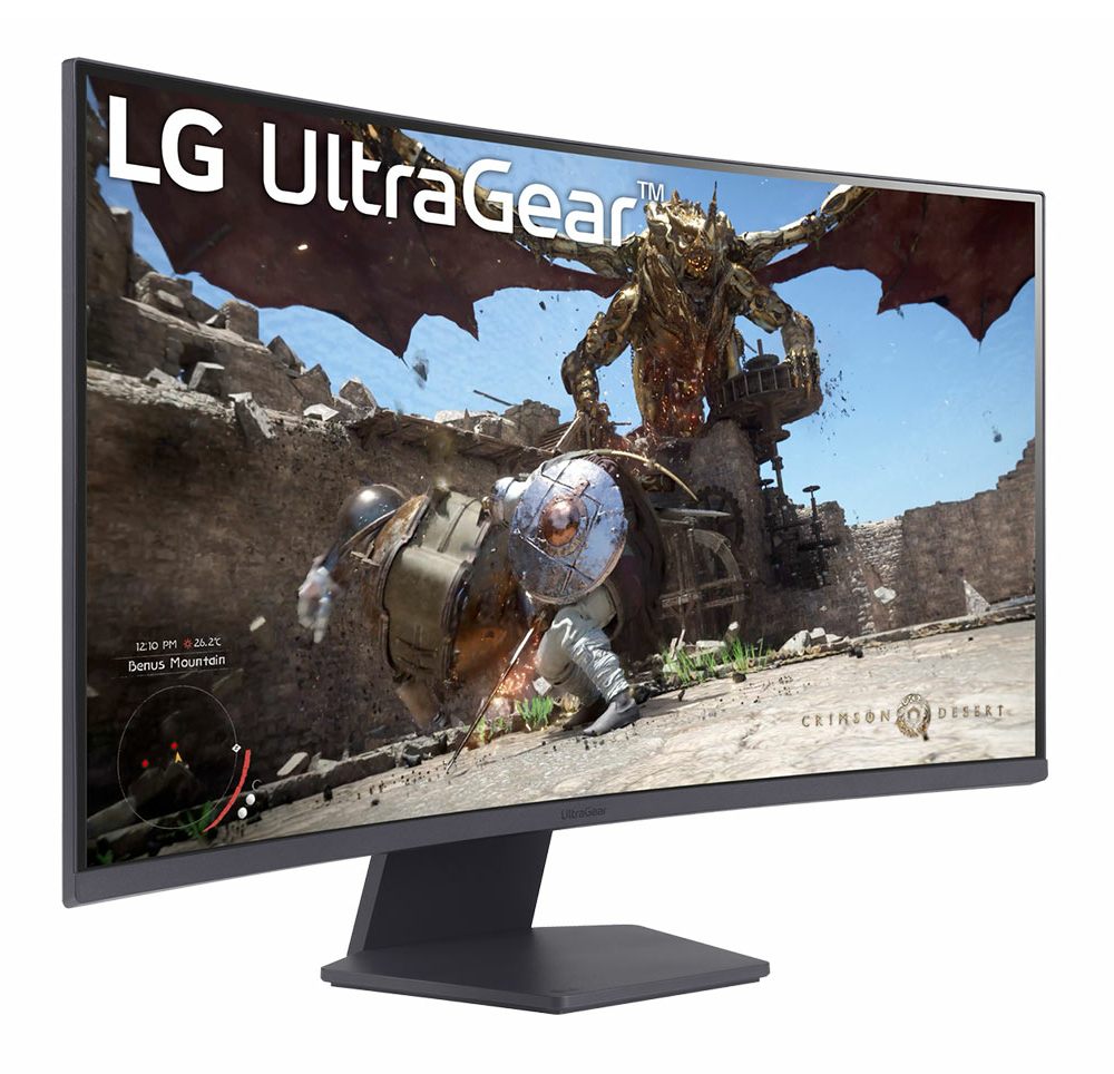 LG 31.5 VA MONITOR CURVED 32GS60QC-B - Image 4