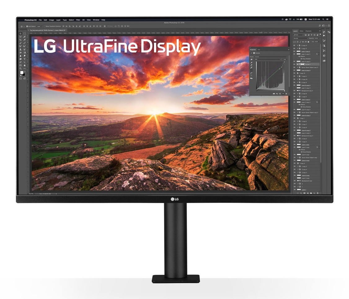 LG 31.5 VA MONITOR SPK 32UN880K-B - Image 2