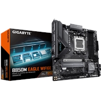 Gigabyte B850M Eagle WIFI6E AMD AM5 Socket Motherboard, Micro ATX, 4x DDR5 Slots, 2x M.2 Sockets, Fitted I/O Shield, 2.5GbE LAN, Wi-Fi 6E, 2x DisplayPort / 1x HDMI Port - Image 4