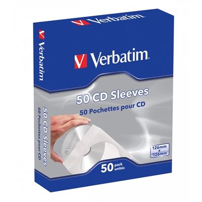 Verbatim (49992) CD-DVD Paper Sleeves 50-Pack - Image 2