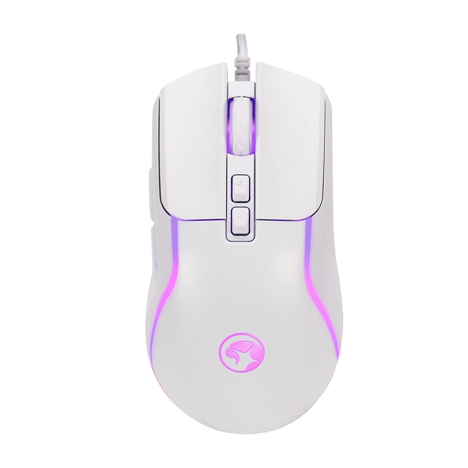 Marvo Scorpion M292 Capo 20 USB RGB Programmable Gaming Mouse (White) - Image 3