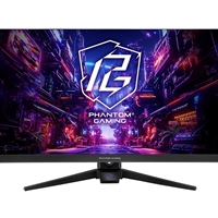 ASRock Phantom Gaming PG27FFT1A 27 Inch FHD (1920 x 1080) IPS Gaming Monitor, 180Hz 1ms (MPRT) Response Time, 2 x HDMI 2.0, 1 x DisplayPort 1.2, With Speakers