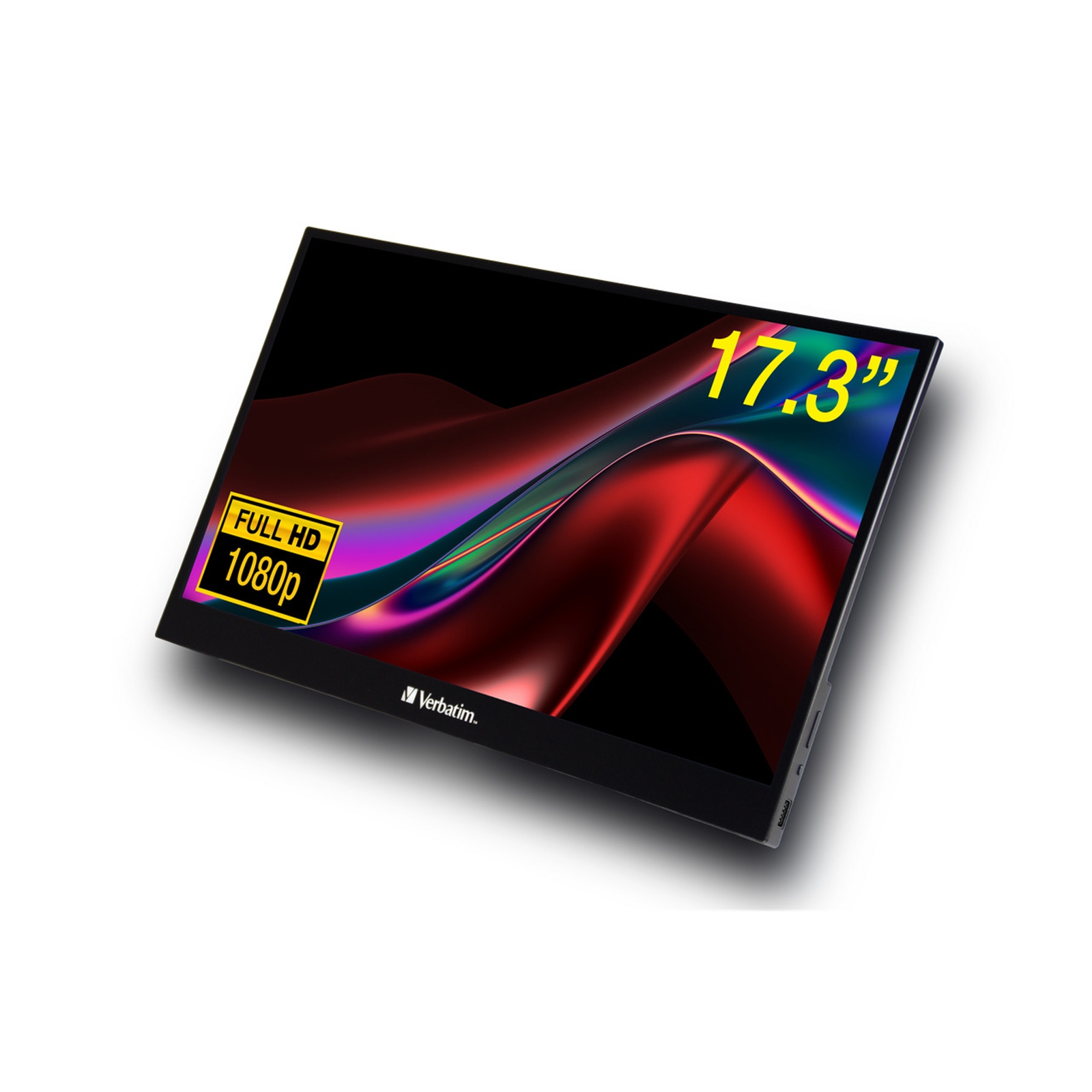 Verbatim (49593) PMT-17 Portable 17.3" FHD Touchscreen Monitor ALU - Image 3