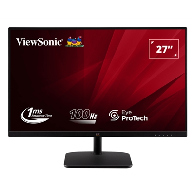 Viewsonic VA2732-H-2 27 Inch, Full HD, 100Hz, 1ms, IPS, HDMI, VGA, Frameless, LED Monitor - Image 2