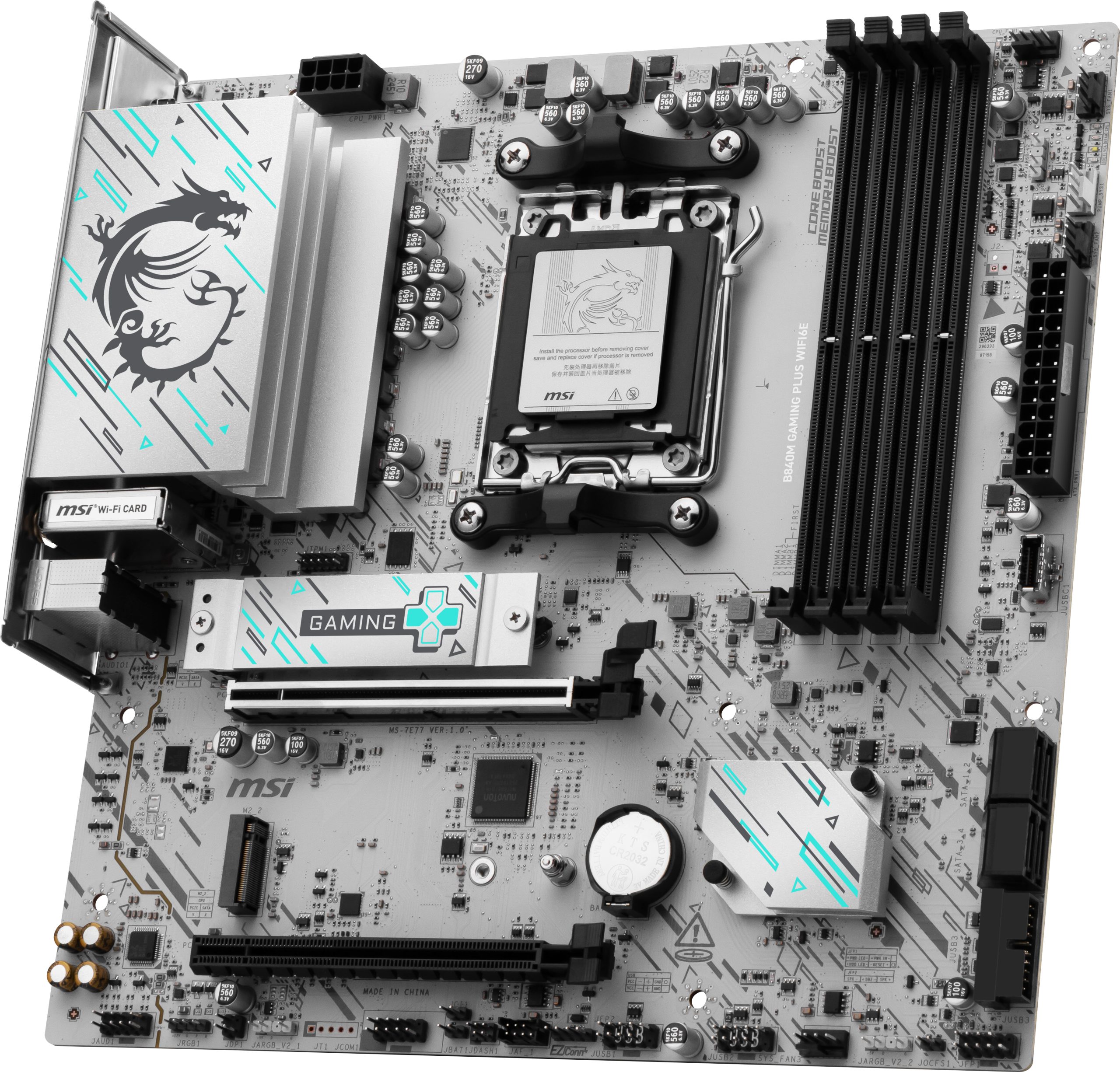 MSI AM5 B840M GAMING PLUS WIFI6E M-ATX - Image 3