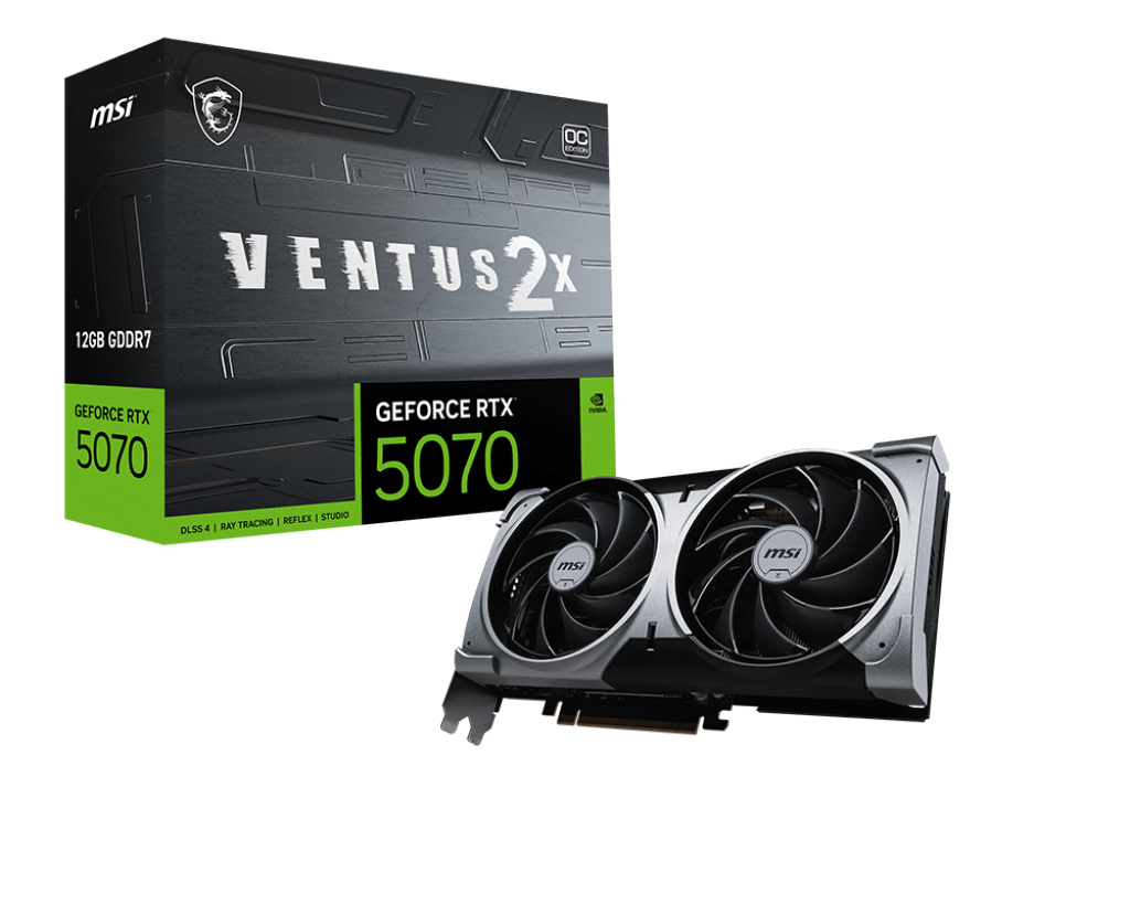 MSI RTX 5070 12GB VENTUS 2X OC