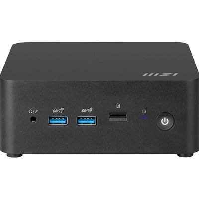 MSI Cubi NUC 1M, Intel Core 5 120U (14th Gen) Barebone, Intel Graphics, 2x DDR5 Slots, Dual ThunderBolt 4, Dual HDMI, Dual LAN, WiFi 6E, BT 5.3 with VESA Mount and Keyboard & Mouse - Image 2
