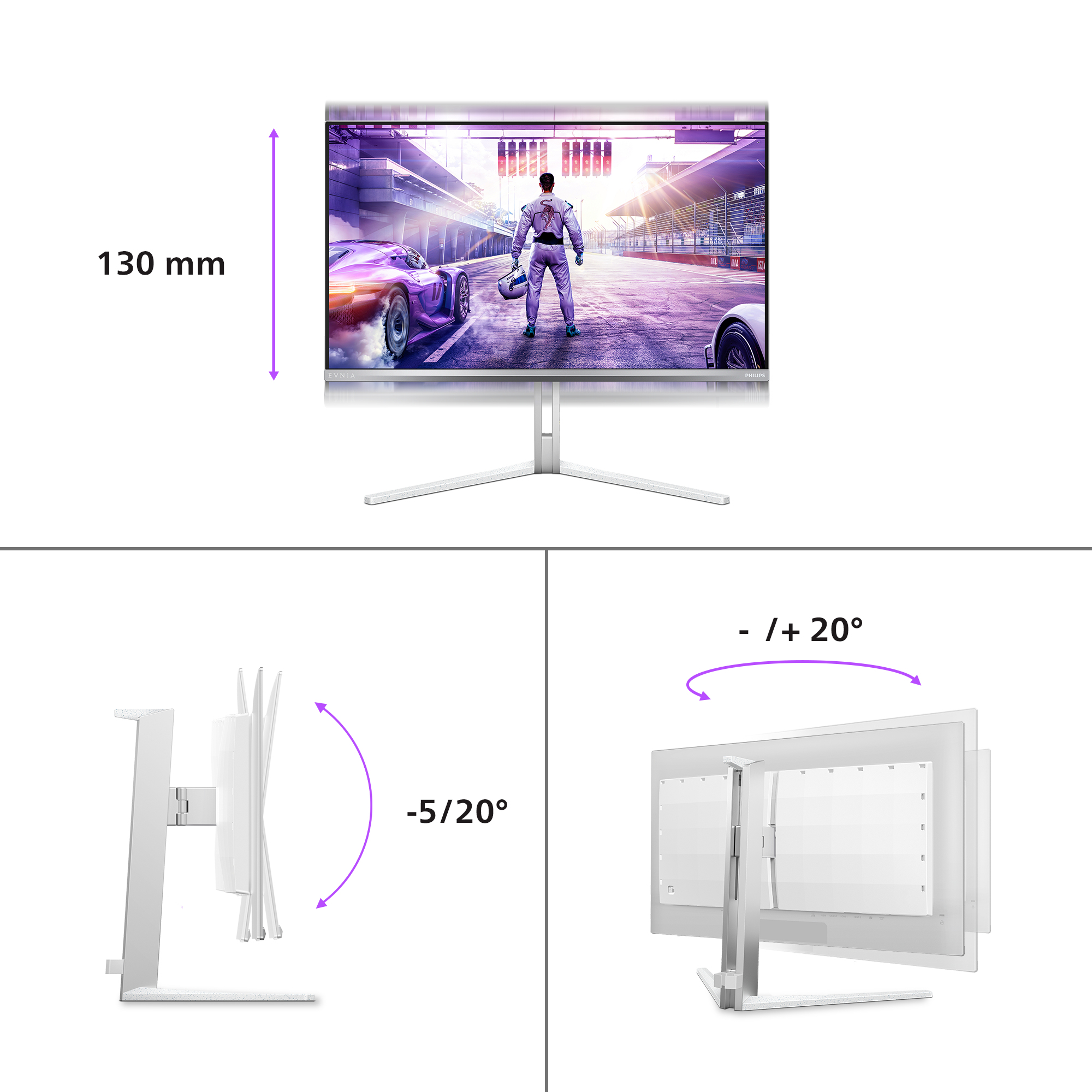 PHILIPS 26.5 OLED MON SPK 27M2N8500/00 - Image 3