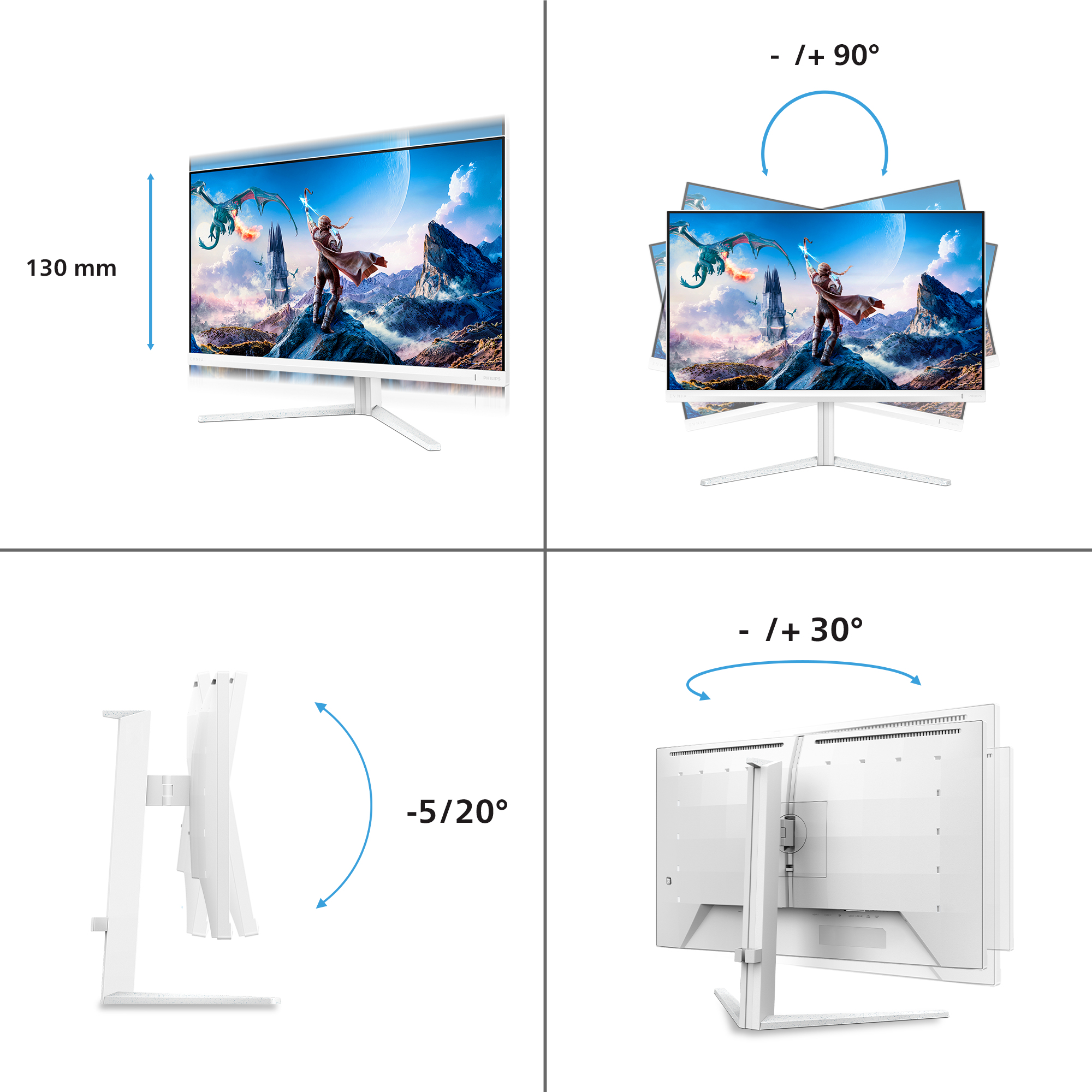 PHILIPS 27 IPS MON SPK 27M2N5901A/00 - Image 3