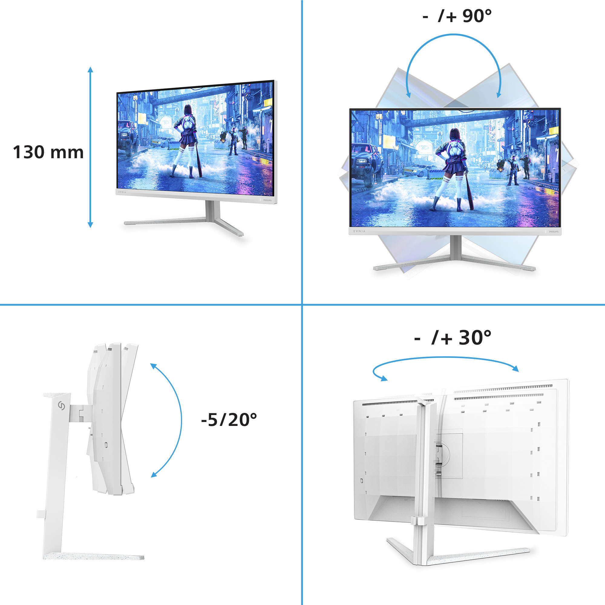 PHILIPS 27 IPS MONITOR 27M2N5201P/00 - Image 3