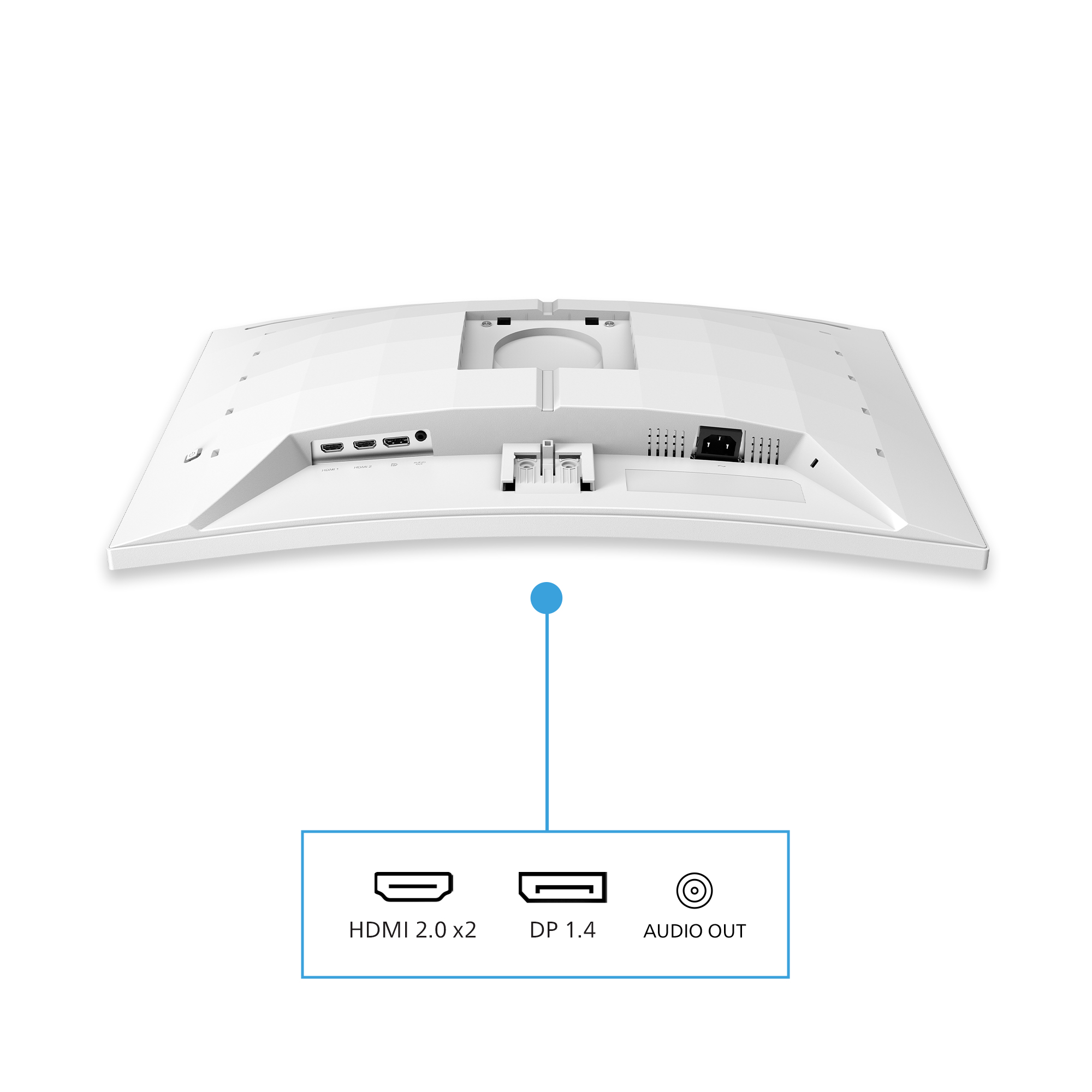 PHILIPS 27 VA MON CUR 27M2C5201L/00 WHT - Image 4