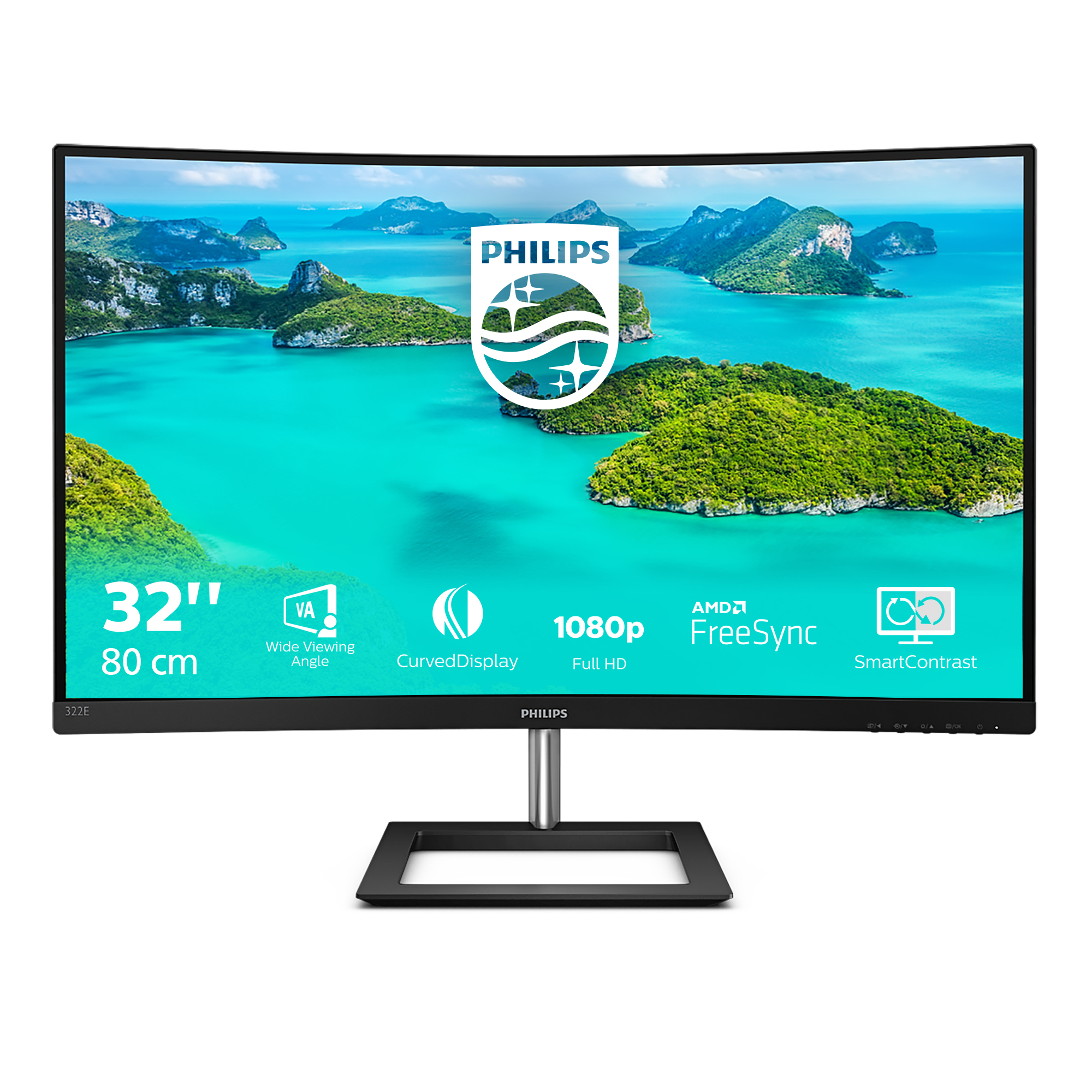PHILIPS 31.5 VA MONITOR CURVED 322E1C/00 - Image 2