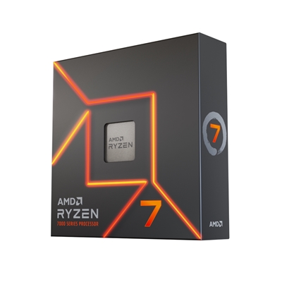 AMD Ryzen 7 7700X with Radeon Graphics, 8 Core Processor, 16 Threads, 4.5GHz up to 5.4GHz Boost, 40MB Cache, 105W, No Fan, Radeon Graphics - Image 2
