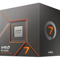 AMD Ryzen 7 8700F AM5 Processor,8 Core, 16 Threads, 4.1GHz up to 5GHz Boost, 16MB Cache, 65W,AMD Wraith Stealth Cooler