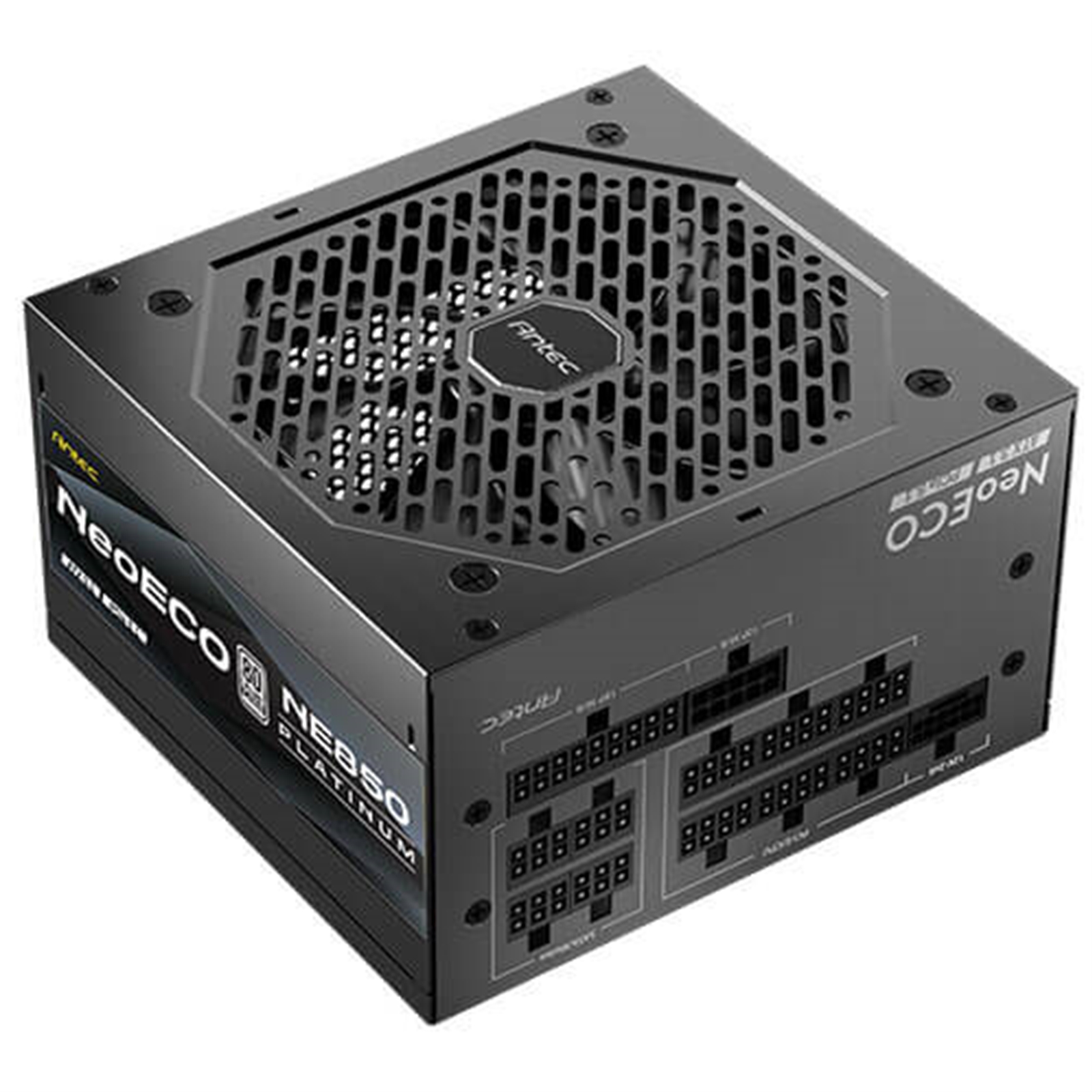 Antec NE850 Platinum NeoEco 850W Fully -Modular ATX 3.1 Power Supply, PCIe 5.1 Ready with 12V 2x6 Connector, 80 Plus Platinum Certified, 120mm FDB Silent Fan, 10-Year Warranty - Image 3