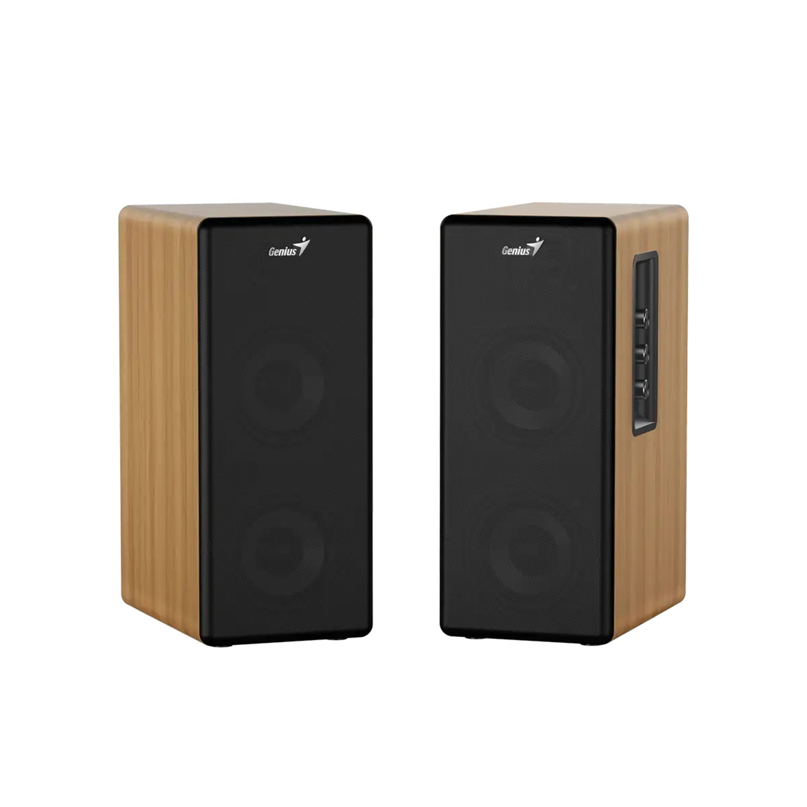 Genius SP-HF1220BT 45W RMS, Bluetooth 2-Way Wood Speakers, Bluetooth, 3.5mm - Image 3