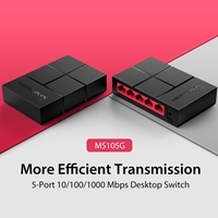 Mercusys MS105G 5 Port Gigabit Ethernet Network Switch - Image 5