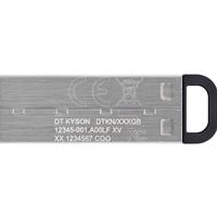 Kingston DataTraveler Kyson 128GB USB 3.2 Capless Metal USB Flash Drive - Image 5