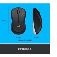 Logitech MK540 Advanced Wireless Keyboard and Mouse Combo for Windows, 2.4 GHz Unifying USB-Receiver, Multimedia Hotkeys, 3-Year Battery Life, for PC, Laptop, QWERTY UK Layout, Black - Image 8
