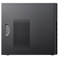 CiT Course Case, Home & Business, Black, Micro Tower, 2 x USB 3.0 / 1 x USB 2.0, Brushed Aluminium Finish for a Refined and Tidy Look, Micro ATX, Mini-ITX - Image 7