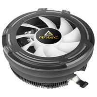 Antec T120 Fan CPU Cooler, Universal Socket, 120mm Chromatic Silent RGB Fan, 1500RPM, Massive Black Aluminium Fins for Enhanced Cooling Performance, Designed for Small Form Factor Cases - Image 4