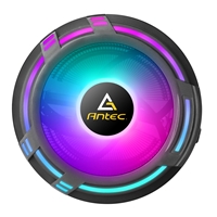 Antec T120 Fan CPU Cooler, Universal Socket, 120mm Chromatic Silent RGB Fan, 1500RPM, Massive Black Aluminium Fins for Enhanced Cooling Performance, Designed for Small Form Factor Cases - Image 5