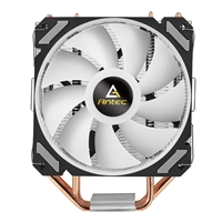 Antec A400i Fan CPU Cooler, Universal Socket, 120mm Neon Light Effect Silent RGB PWM Fan, 1800RPM, 4 Direct-Touch Copper Heatpipes, Intel LGA 1700 Bracket Included - Image 6
