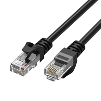 Prevo CAT6-BLK-2M Network Cable, RJ45 (M) to RJ45 (M), CAT6, 2m, Black, Oxygen Free Copper Core, Sturdy PVC Outer Sleeve & Clip Protector, Retail Box Packaging - Image 6