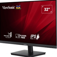 Viewsonic VA3209-2K-MHD 32 Inch IPS Frameless Monitor, 2K, 75Hz, 4ms, HDMI, DisplayPort, HD, Built-In Speakers, VESA - Image 5