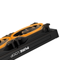be quiet! Light Wings PWM High Speed Addressable RGB Fan Pack, 120mm, 2500RPM, 4-Pin PWM Fan & 3-Pin ARGB Connectors, Black Frame, Black Blades, ARGB Lighting on Front & Rear, Addressable RGB Hub Included - Image 5