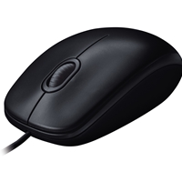 Logitech M90 Wired USB Mouse, 3-Buttons, 1000dpi and Optical Tracking, Ambidextrous Design for PC, Mac and Laptop, Black - Image 4