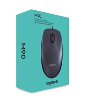Logitech M90 Wired USB Mouse, 3-Buttons, 1000dpi and Optical Tracking, Ambidextrous Design for PC, Mac and Laptop, Black - Image 5