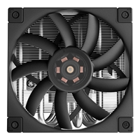 DeepCool AN600 Low-Profile CPU Cooler, 1x 120mm PWM Fans, Aluminium Fins, Copper Base, 6x Heatpipes, Intel/AMD - Image 4