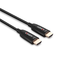 Lindy 38510 10m HDMI (M) 2.1 Anthra Line 7680x4320@60Hz / 3840x2160@120Hz Fibre Optic Hybrid Cable - Black - Image 5