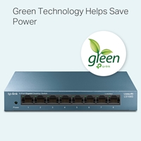 TP-Link LiteWave LS108G 8-Port 10/100/1000Mbps Metal Gigabit Desktop Network Switch - Image 3