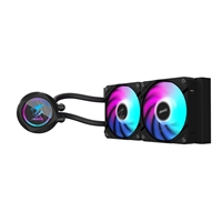 Gigabyte Aorus Waterforce II 240 Liquid AIO Cooler, 240mm Radiator with Dual 120mm ARGB Fans, 330* Rotatable Block, Intel LGA 1700 & AMD AM5 Compatible - Image 4