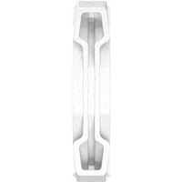Antec NOVA 120 PWM Fan, White, High-Performance Cooling with Fluid Dynamic Bearing, Precise Three-Phase Speed Control, Industrial-Grade Metal Construction, and Dustproof Design - Image 8